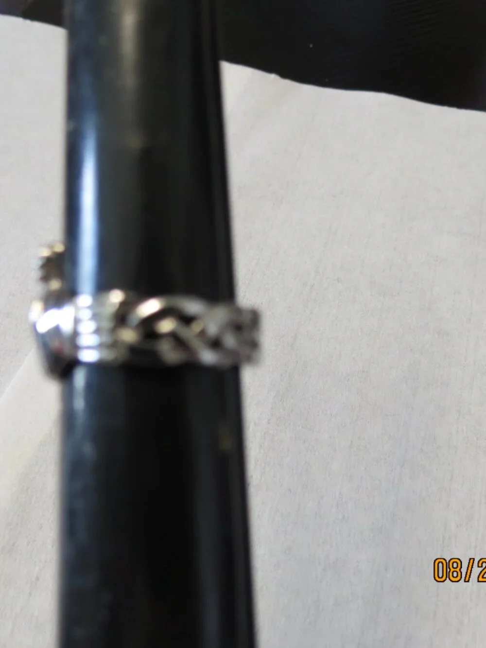 USED Great Condition Size 9.5 Unisex Costume Claddagh Ring